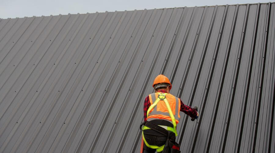 Professional metal roof installation services in Ashton, NE